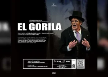 Brontis Jodorowsky protagoniza El Gorila, una obra de Alejandro Jodorowsky basada en Kafka