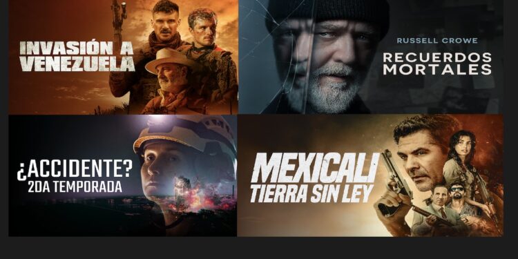 ¡ABRIL SIN LÍMITES! De Invasión a Venezuela a Russell Crowe en Recuerdos Mortales, solo en Adrenalina Pura+