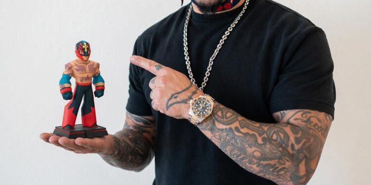 Rey Mysterio y ¡Viva Calavera! conquistan el mundo del coleccionismo