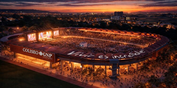 ¡Jalisco vive una nueva era! OCESA y GNP Seguros reinventan la experiencia del entretenimiento en vivo con el nuevo Coliseo GNP Seguros