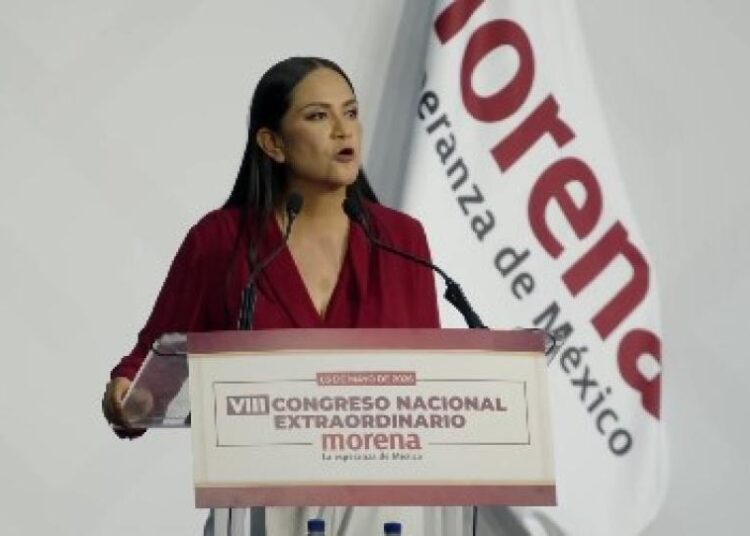 Ariadna Montiel es elegida como presidenta en Congreso Nacional de Morena