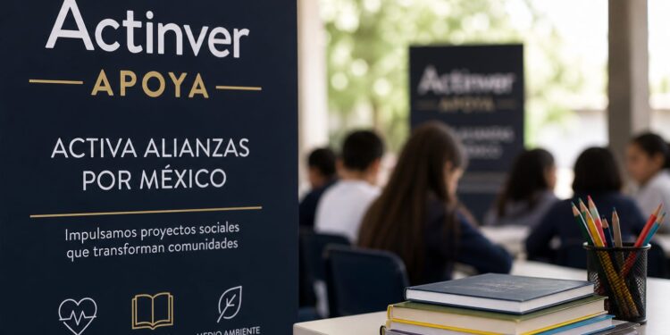 ACTINVER APOYA ACTIVA ALIANZAS POR MÉXICO: LANZA CONVOCATORIA 2026 PARA IMPULSAR PROYECTOS SOCIALES EN TODO EL PAÍS