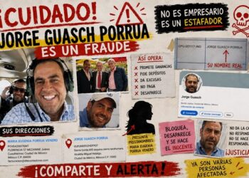 Piden aplicar todo el peso de la ley contra Jorge Guasch Porrúa, presunto defraudador