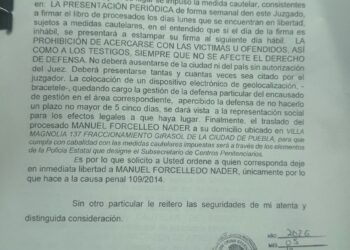 En Puebla permea más la Opinión Pública que el Estado de Derecho: Caso Manuel Forcelledo Nader