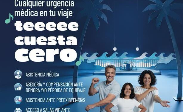 “Universal Assistance lo hace oficial: urgencias médicas en el viaje, te cuesta $0”