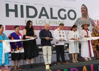 Julio Menchaca, en Los Pinos