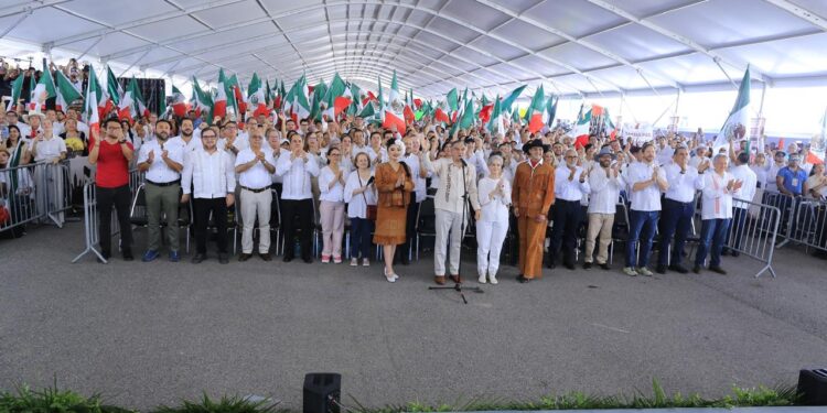 «Cuenta con el pueblo de Tamaulipas», expresa Américo Villarreal a Claudia Sheinbaum