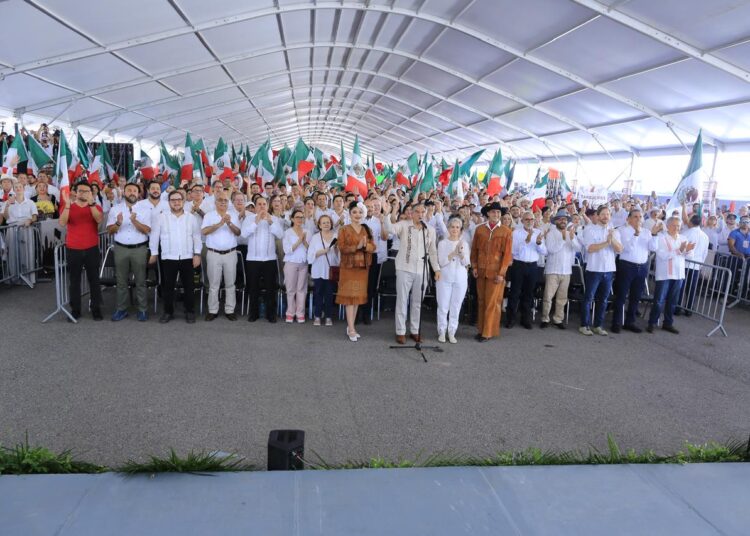 «Cuenta con el pueblo de Tamaulipas», expresa Américo Villarreal a Claudia Sheinbaum