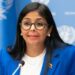 Delcy Rodríguez acude a la Corte Internacional de Justicia por disputa territorial entre Venezuela y Guyana