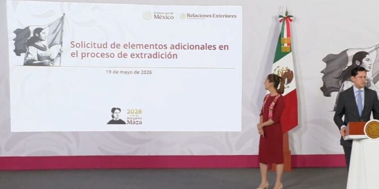 México ha solicitado a EU la extradición de 269 personas, pero no han sido entregadas, reclama Sheinbaum