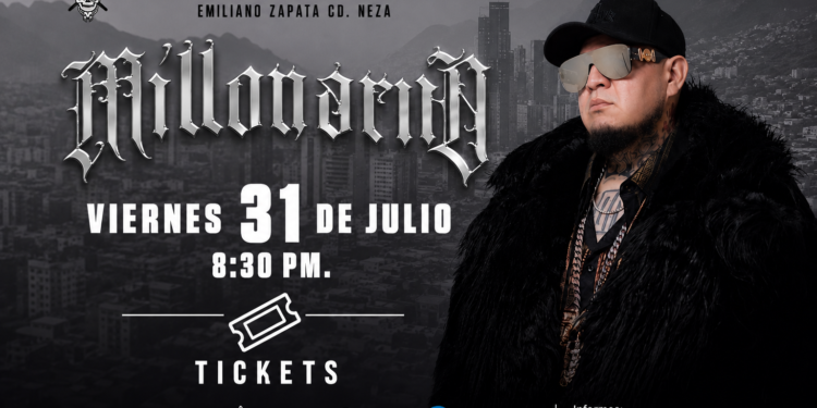 El rapero millonario lanza su sencillo “Dropshop” y llega a Ciudad Neza este 31 de julio