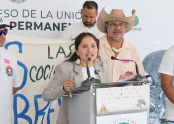Respalda Beatriz Andrea Navarro lucha del colectivo “Batalla por la Playa”, en Bahía de Banderas, Nayarit