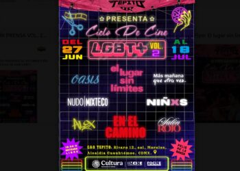 CINEMA TEPITO PRESENTA EL VOLUMEN 2 DEL CICLO DE CINE LGBT+