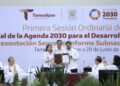 Américo Villarreal consolida a Tamaulipas como referente nacional en la Agenda 2030
