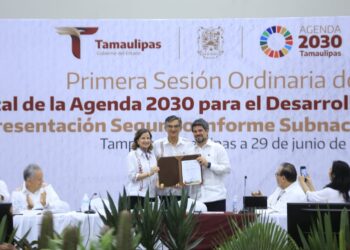 Américo Villarreal consolida a Tamaulipas como referente nacional en la Agenda 2030