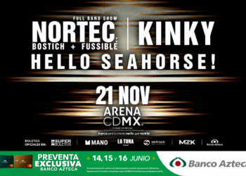 NORTEC: BOSTICH + FUSSIBLE, KINKY y HELLO SEAHORSE en la Arena CDMX