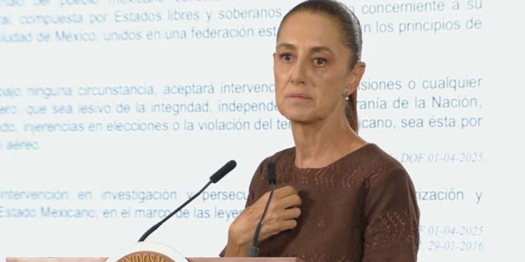 «¿Qué intención hay con quitar la visa y además hacerlo público?»: Sheinbaum evita confirmar investigación de EU contra Américo Villarreal y Alfonso Durazo