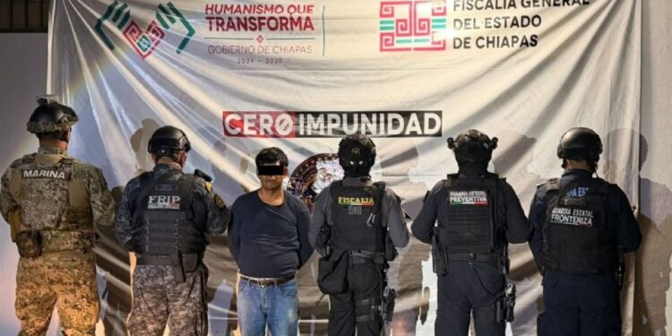 Cae en Chiapas el salvadoreño «El Misterio», líder de la pandilla MS-13; era buscado por homicidio y violación