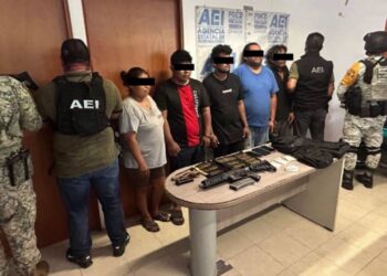 Rescatan a dos personas privadas de la libertad y desarticulan grupo dedicado al cobro de piso en Oaxaca