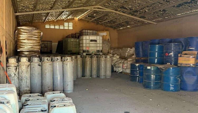 Incautan 24 mil litros de metanfetamina en Los Mochis; el decomiso más grande del sexenio