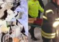 Incendio en local del Metro Cuatro Caminos deja dos mujeres lesionadas; esto fue lo que pasó