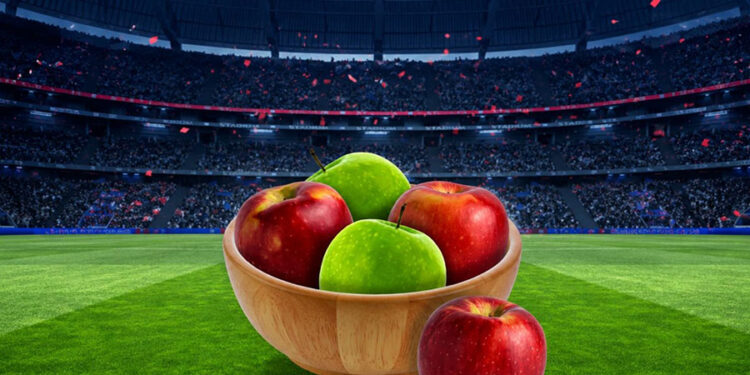 Manzanas: la alineación más fresca y saludable para disfrutar el fútbol