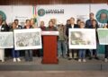 Acompaña Rufina Benítez denuncia ciudadana por contaminación con descargas residuales en la Presa El Batán, Querétaro