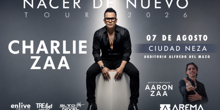 Charlie Zaa anuncia gira mexicana y lanza en radio su nuevo sencillo «Para Ya»