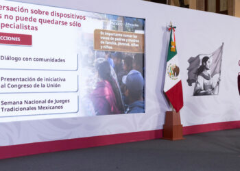 Presidenta anuncia foros para regular el uso de redes sociales y plataformas digitales entre niñas, niños y adolescentes