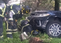 Miguel Hidalgo: Atropellan a hombre en Bosques de las Lomas; vehículo queda al borde de una barranca