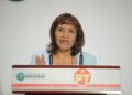 Informa Margarita García compromiso de Capufe con pobladores de San Pablo Huitzo, Oaxaca, para realizar acciones de saneamiento de aguas residuales