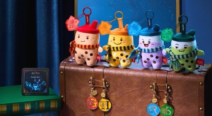 Gong cha lleva el universo de Hogwarts al bubble tea