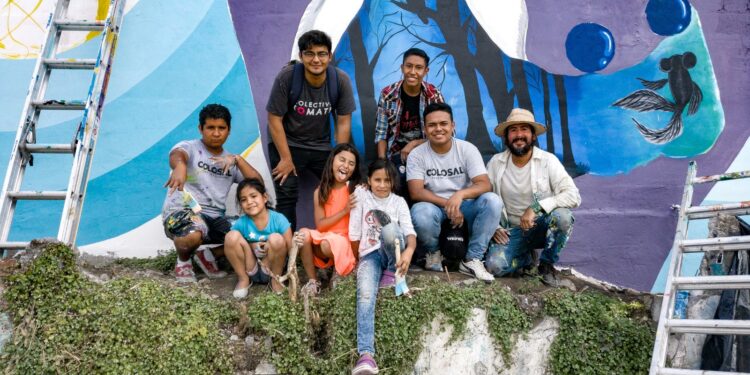 Colosal 2.0 fortalece la participación comunitaria y la identidad del Cerro de la Campana con la restauración de El Ave de los Sueños