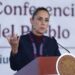 Rocha Moya se queda con licencia; Sheinbaum: “Es decisión de él”