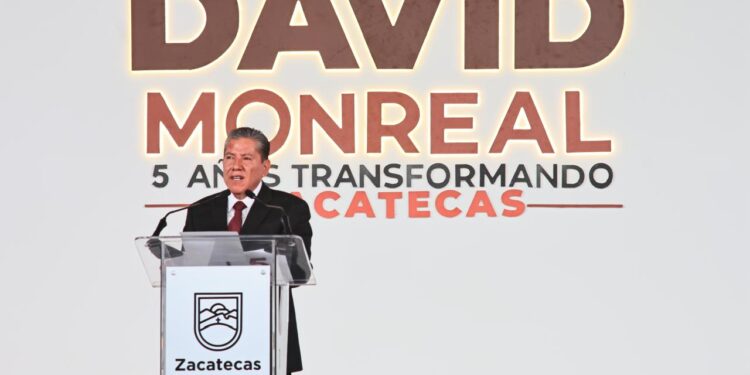 5 AÑOS TRANSFORMANDO ZACATECAS: DAVID MONREAL CONSOLIDA LA PAZ, EL BIENESTAR Y EL PROGRESO
