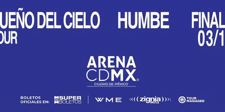 El Dueño del cielo Tour de HUMBE llega a la Arena CDMX este 03 de diciembre