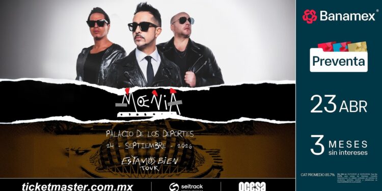 Moenia llega este jueves por primera vez al Palacio de los Deportes