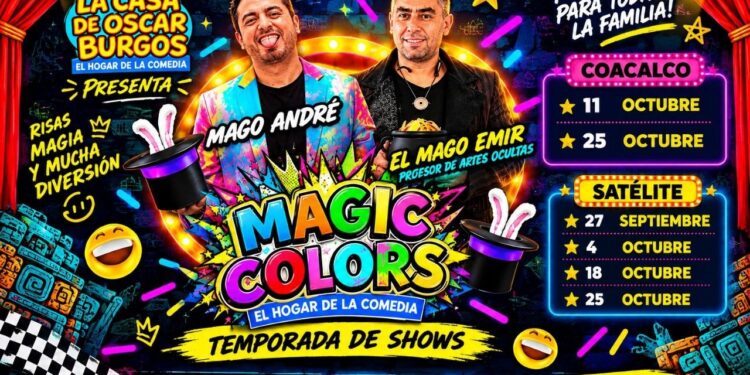 ¡La magia cobra vida! Magic Colors llega con Mago André
