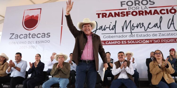 DAVID MONREAL PRESENTA RESULTADOS Y NUEVAS OBRAS PARA LA REGIÓN DE RÍO GRANDE ANTE MÁS DE 6 MIL ASISTENTES