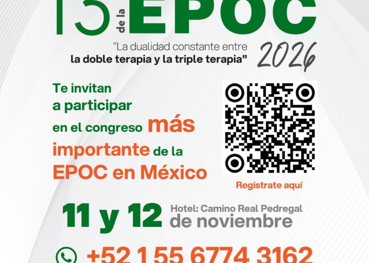 Alertan médicos sobre importancia de identificar EPOC temprano