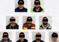 Operativo contra el robo a transportistas: caen nueve sujetos en SLP y aseguran más de mil 800 antenas para inhibidores de señal