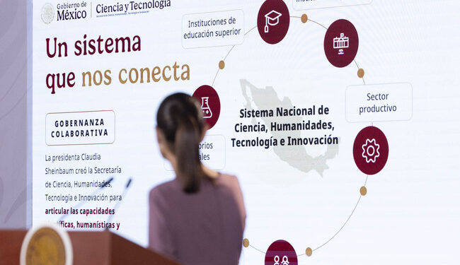 Aumento del 111% para proyectos de ciencia y tecnología, y la colaboración de investigadores, impulsan el desarrollo nacional: presidenta