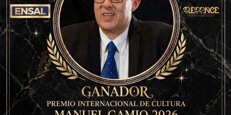 Recibe Herscherger Premio Internacional Gamio